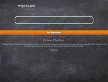 Tablet Screenshot of mega-ru.com